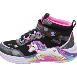 Skechers Sneaker high S Lights Unicorn Chaser Jumping Magic schwarz Discount