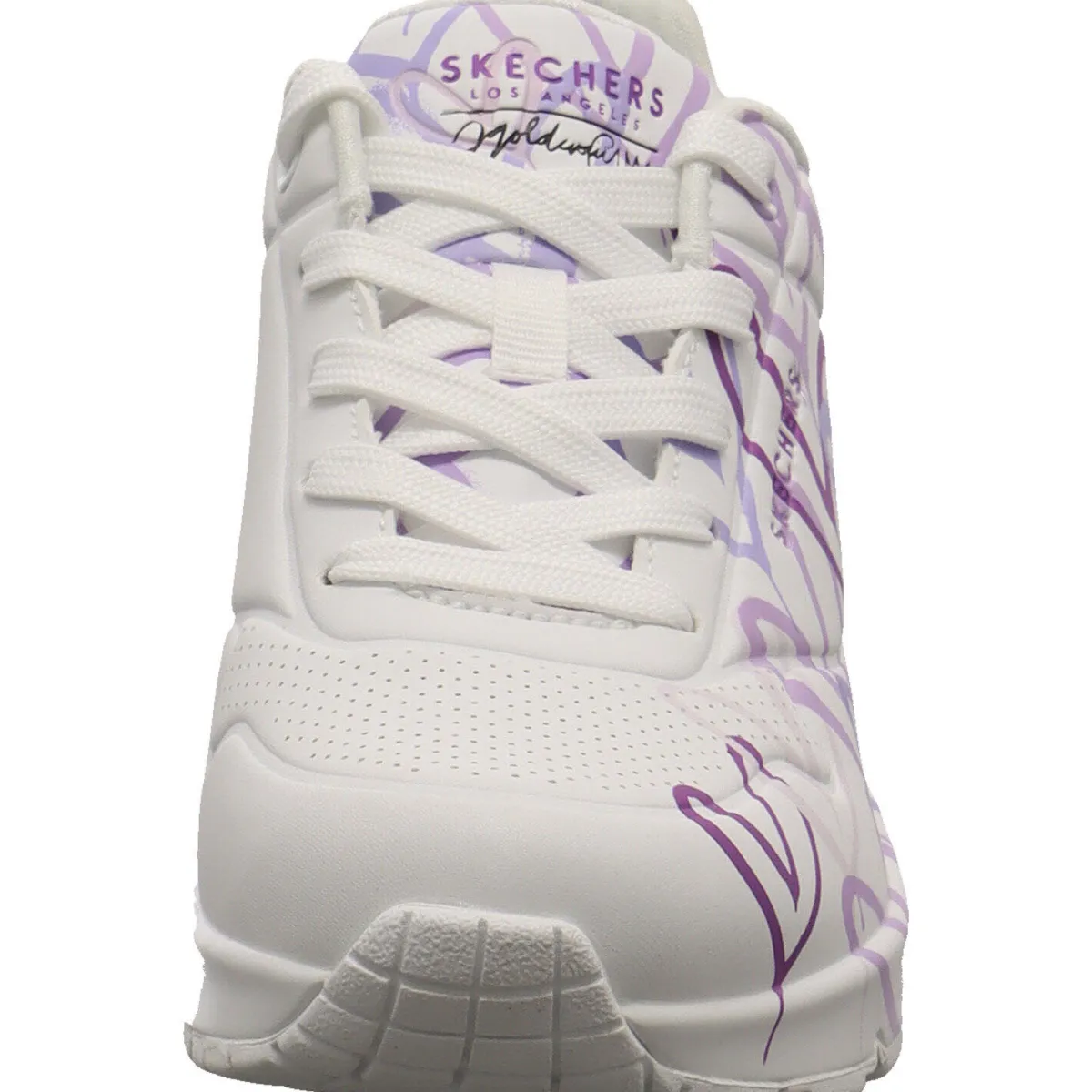 Skechers Sneaker low Uno - Spread the Love weiß Clearance