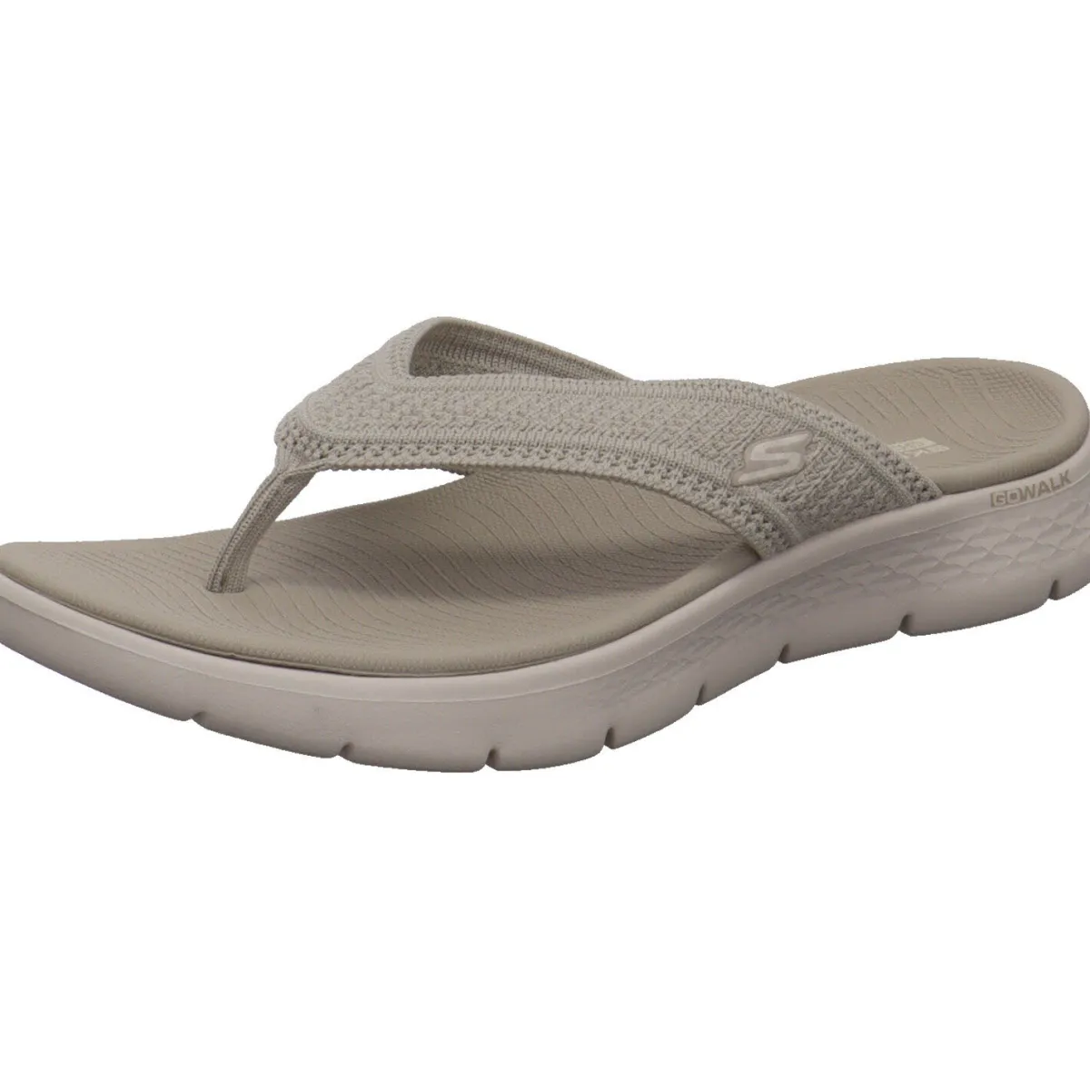 Skechers Zehentrenner Go walk flex sandal grau