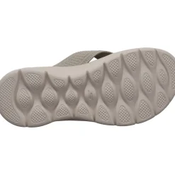 Skechers Zehentrenner Go walk flex sandal grau