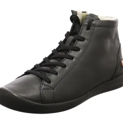 Softinos Schnürstiefelette schwarz Hot