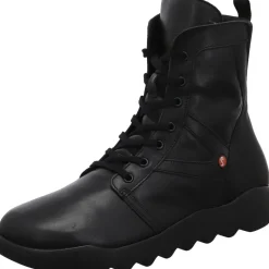 Softinos Schnürstiefelette Widi schwarz Outlet
