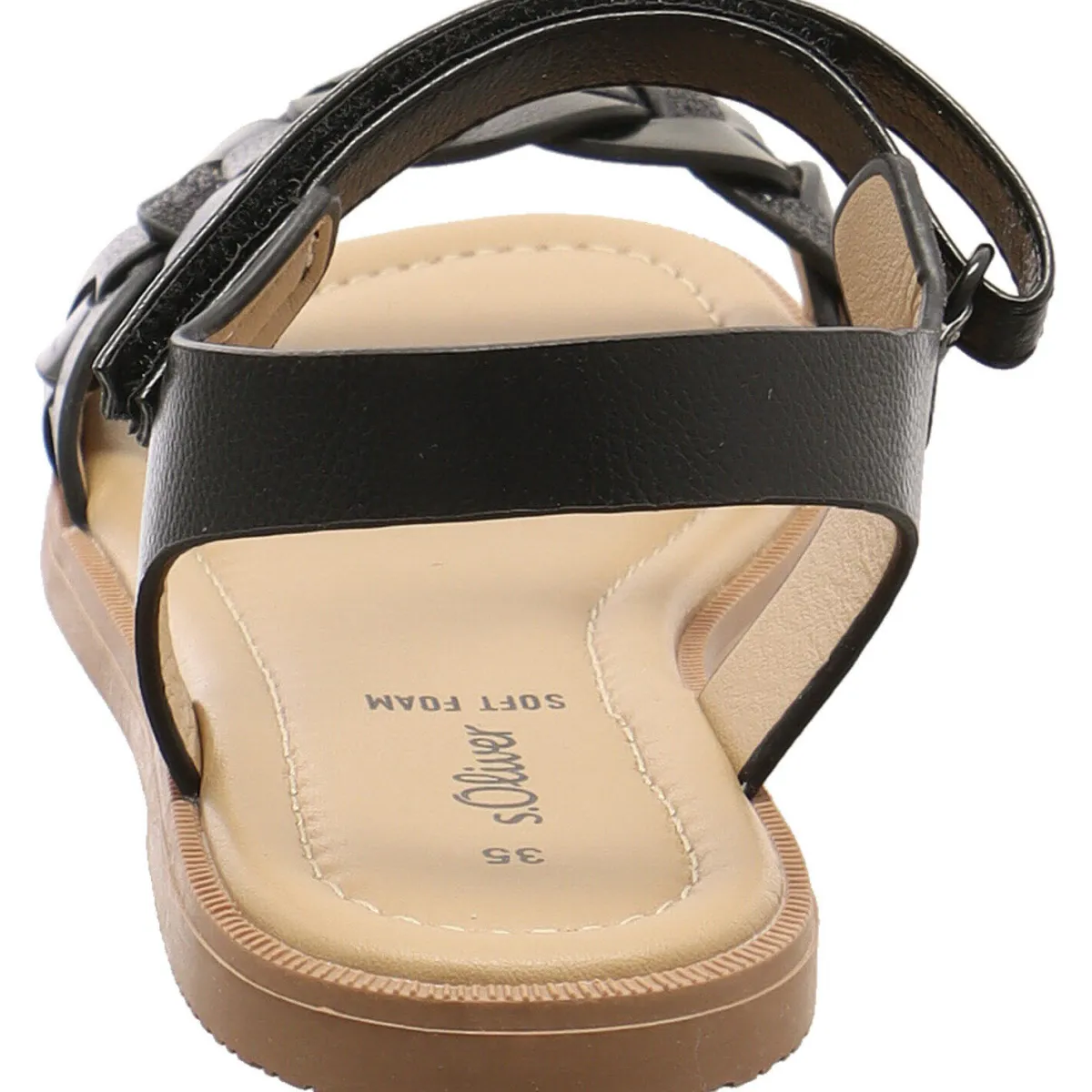 s.Oliver Sandale schwarz Online