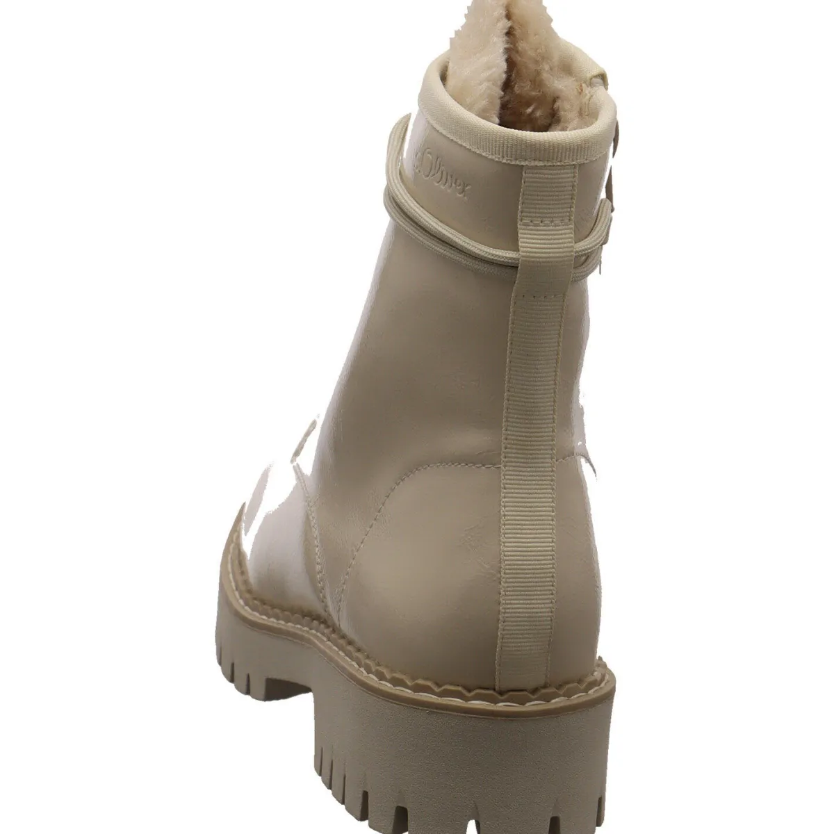 s.Oliver Schnürboot beige Hot