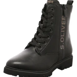 s.Oliver Schnürstiefelette schwarz Hot