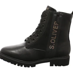 s.Oliver Schnürstiefelette schwarz Hot