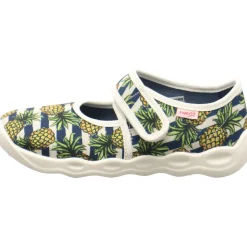 Superfit Hausschuh Bubble blau