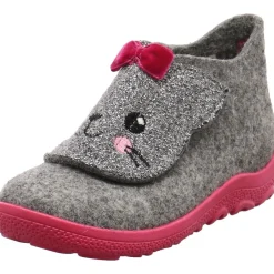 Superfit Hausschuh Happy Octi grau Clearance