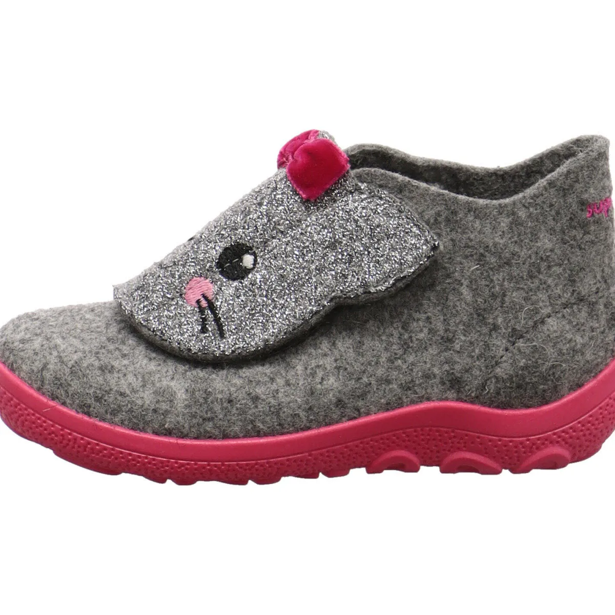 Superfit Hausschuh Happy Octi grau Clearance