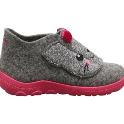 Superfit Hausschuh Happy Octi grau Clearance