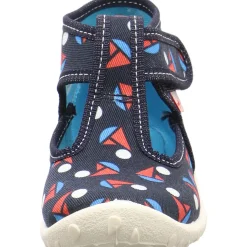 Superfit Hausschuh SPOTTY blau Discount