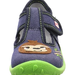 Superfit Hausschuh Spotty blau Outlet