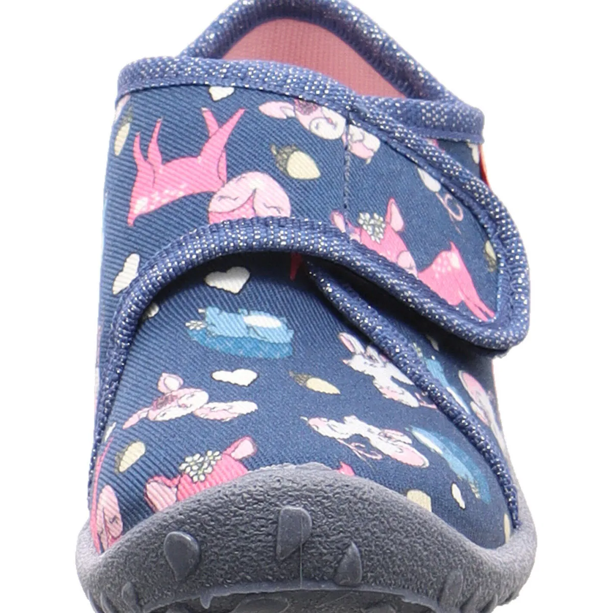 Superfit Hausschuh Spotty blau Hot