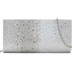 Tamaris Clutch Amalia Rhinestone silber New