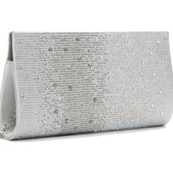 Tamaris Clutch Amalia Rhinestone silber New