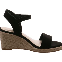 Tamaris Keilsandalette schwarz Sale