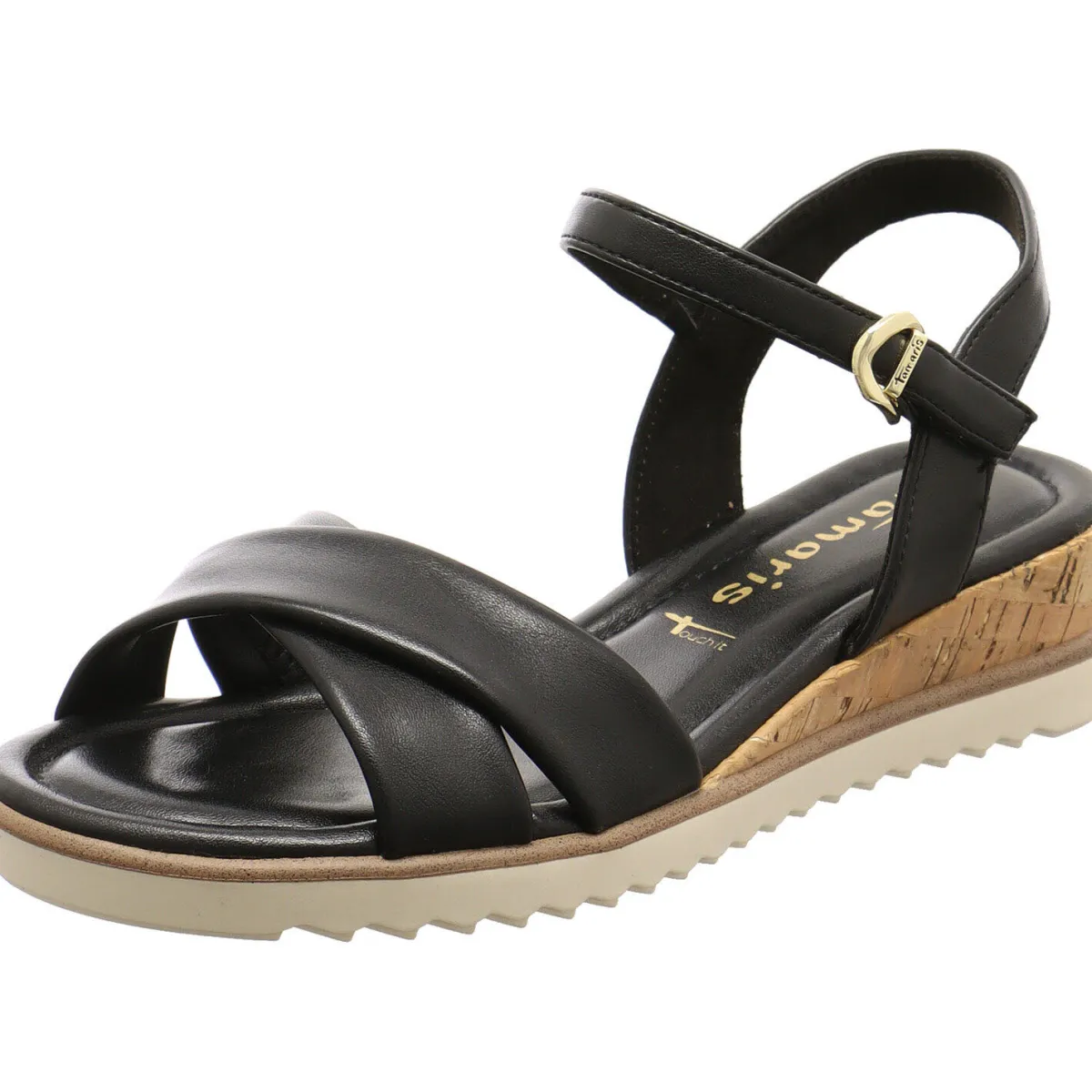 Tamaris Keilsandalette schwarz Outlet