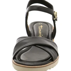 Tamaris Keilsandalette schwarz Outlet