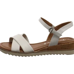 Tamaris Keilsandalette weiß Discount
