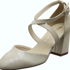 Tamaris Riemchenpumps beige