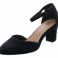 Tamaris Riemchenpumps blau Sale