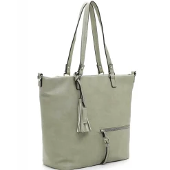 Tamaris Schultertasche Nele grün Sale