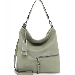 Tamaris Schultertasche Nele grün Outlet