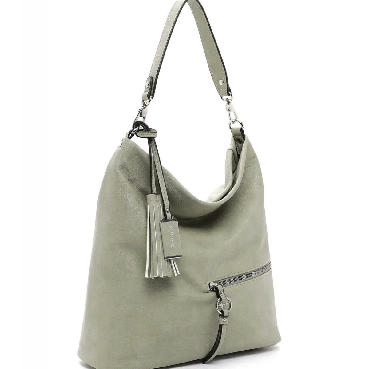 Tamaris Schultertasche Nele grün Outlet