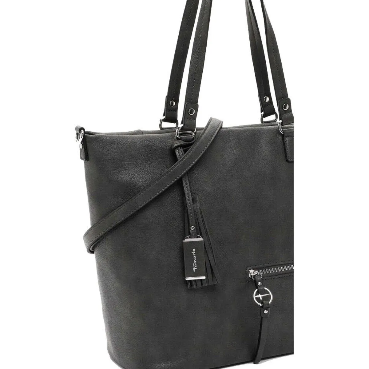 Tamaris Schultertasche Nele grau Discount