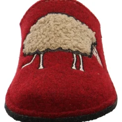 Tofee Hausschuh Schaf rot Clearance