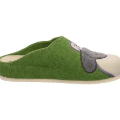 Tofee Hausschuh Schaf grün Clearance