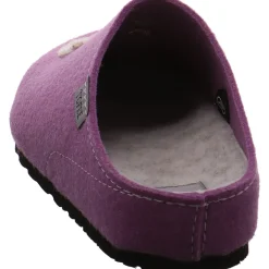 Tofee Hausschuh Schwan lila