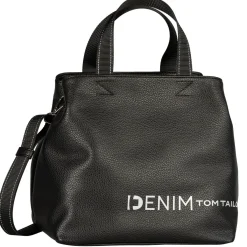 Tom Tailor Denim Shopper Marlow Zip Shopper schwarz