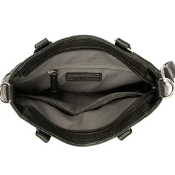 Tom Tailor Henkeltasche Olive Zip Shopper schwarz Outlet