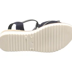 Tom Tailor Keilsandalette blau New