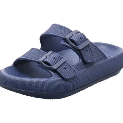 Tom Tailor Pantolette blau Hot