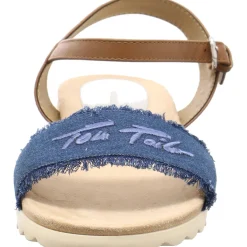 Tom Tailor Sandale blau Discount