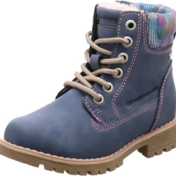 Tom Tailor Schnürboot blau Hot