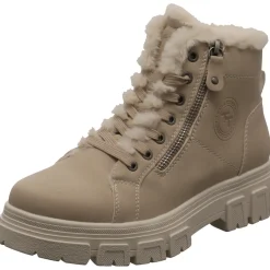 Tom Tailor Schnürboot beige Outlet