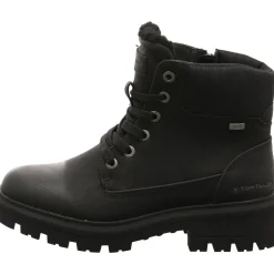 Tom Tailor Schnürboot schwarz Clearance