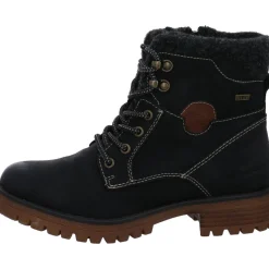 Tom Tailor Schnürboot schwarz Outlet