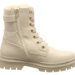 Tom Tailor Schnürboot Daria beige Discount