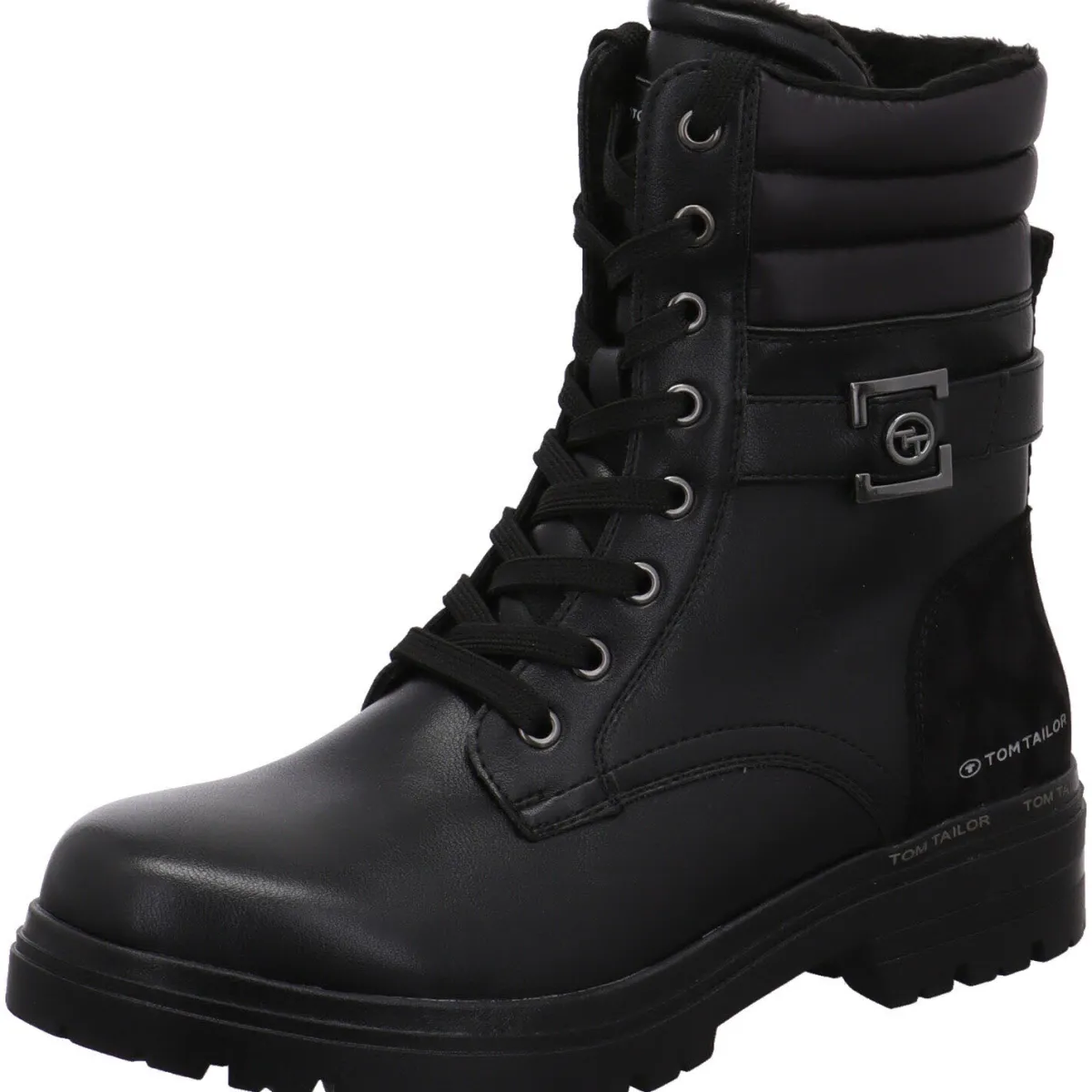 Tom Tailor Schnürboot Fanny schwarz