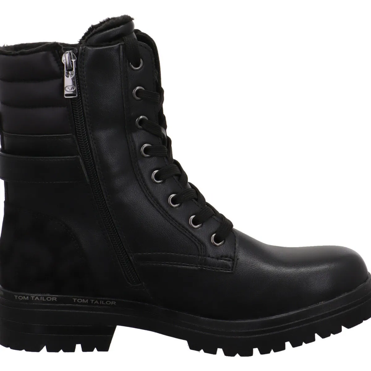 Tom Tailor Schnürboot Fanny schwarz