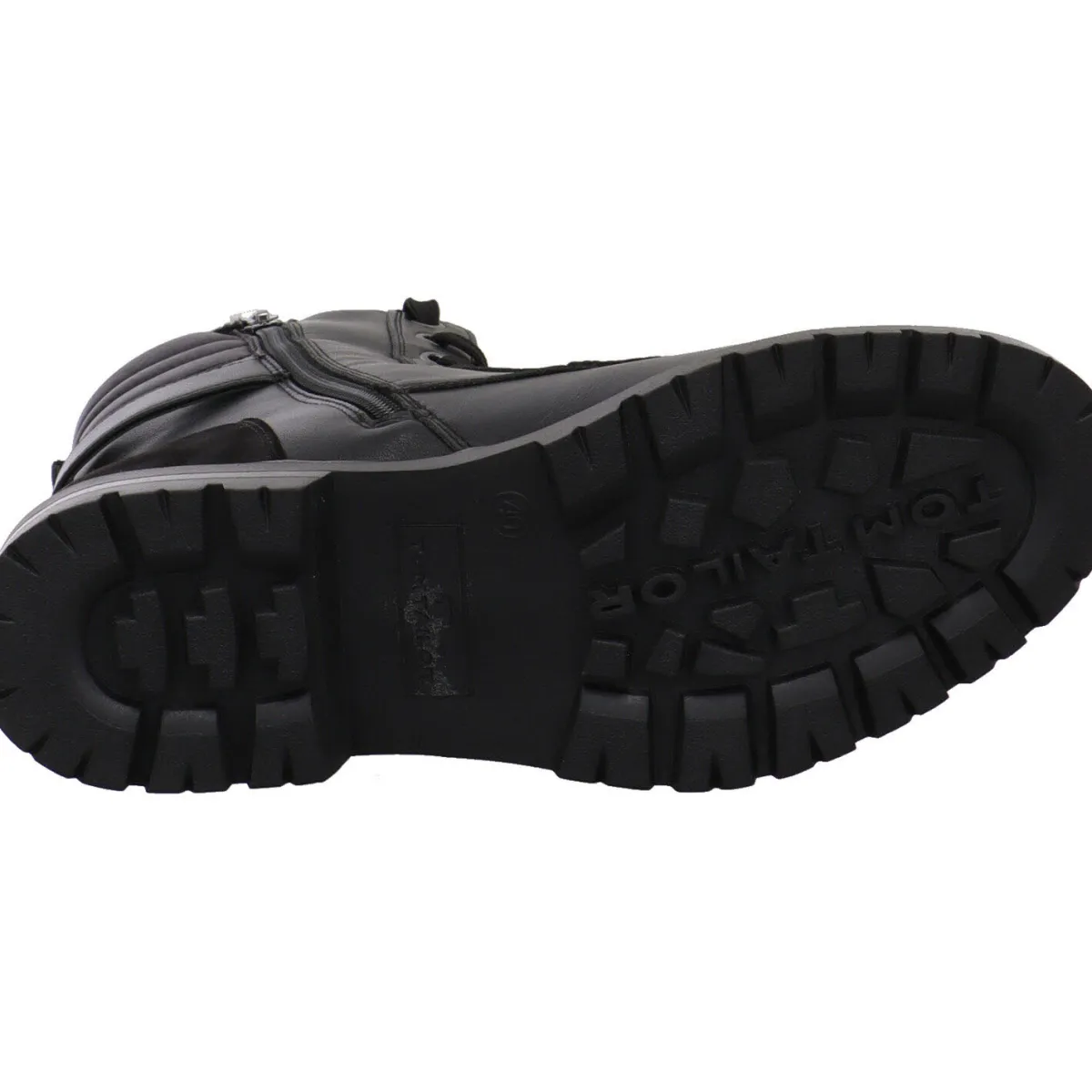 Tom Tailor Schnürboot Fanny schwarz