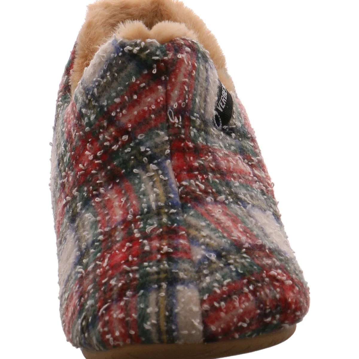 Verbenas Hausschuh Yeti Escodes Jaspe mehrfarbig New