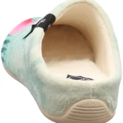 Verbenas Hausschuh York Animal Pelo grün Hot