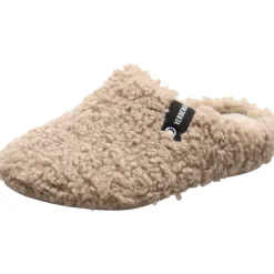 Verbenas Hausschuh York Curly braun Outlet