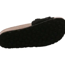 Verbenas Pantolette Rocio Serraje Volante schwarz Discount