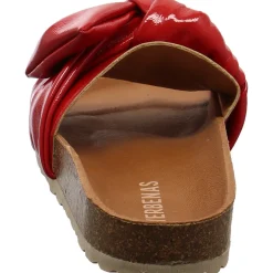 Verbenas Pantolette Roxy Lak rot